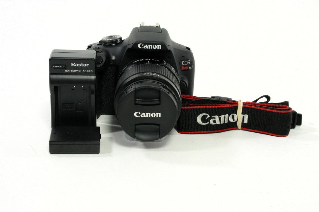 Canon Rebel T7 Digital SLR Camera w/ 18-55mm IS II Lens - Shutter Count 1229