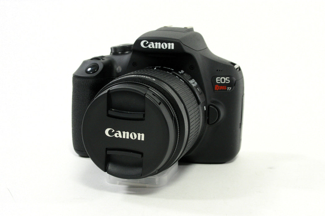 Canon Rebel T7 Digital SLR Camera w/ 18-55mm IS II Lens - Shutter Count 1229