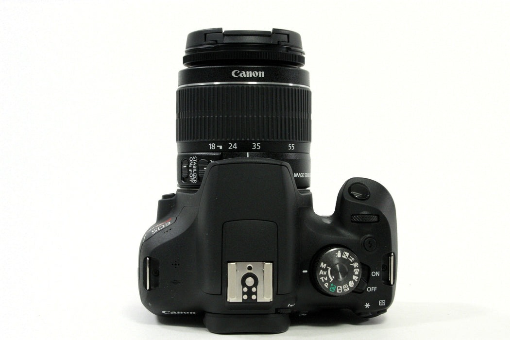 Canon Rebel T7 Digital SLR Camera w/ 18-55mm IS II Lens - Shutter Count 1229