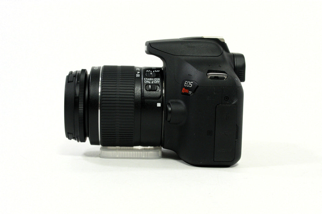 Canon Rebel T7 Digital SLR Camera w/ 18-55mm IS II Lens - Shutter Count 1229