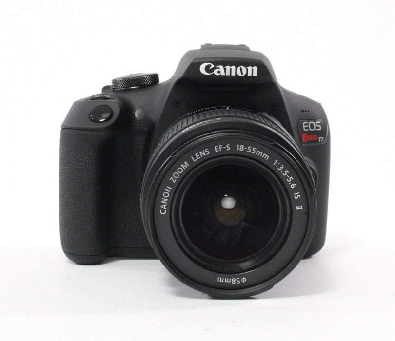 Canon Rebel T7 Digital SLR w/ 18-55mm f/3.5-5.6 IS II Lens Shutter Count 351