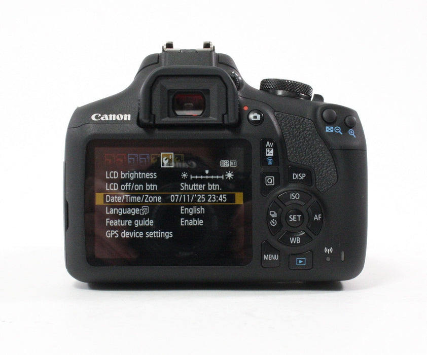 Canon Rebel T7 Digital SLR w/ 18-55mm f/3.5-5.6 IS II Lens Shutter Count 351
