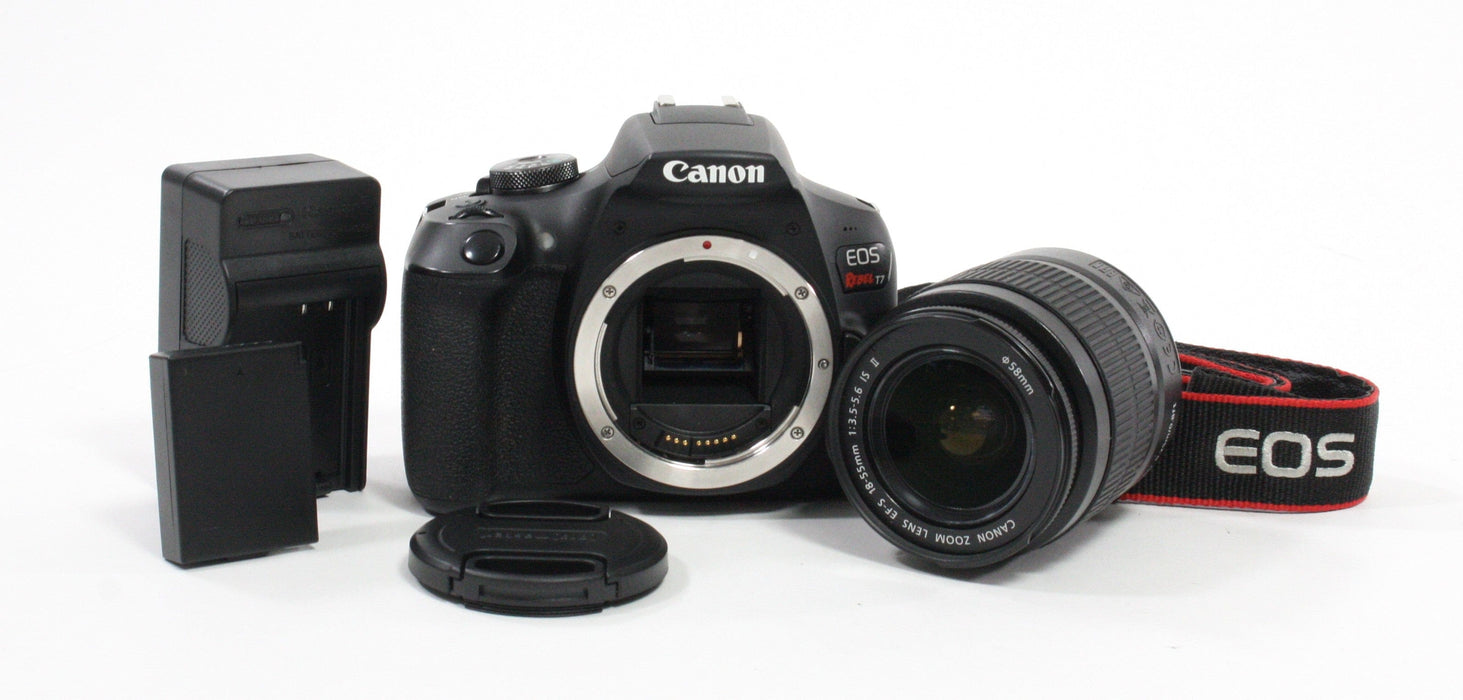 Canon Rebel T7 DSLR Camera with 18-55mm f/3.5-5.6 IS II Lens