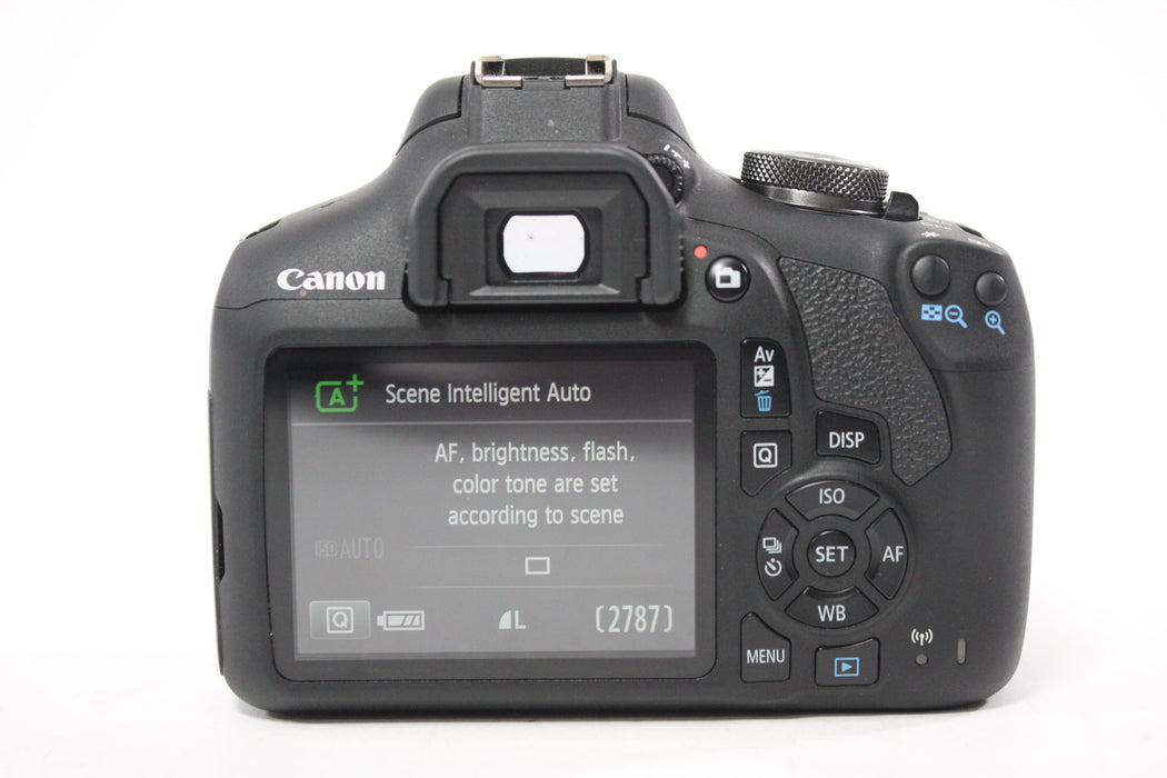 Canon Rebel T7 DSLR Camera with 18-55mm f/3.5-5.6 IS II Lens for EF Mount with Shutter Count 1,373