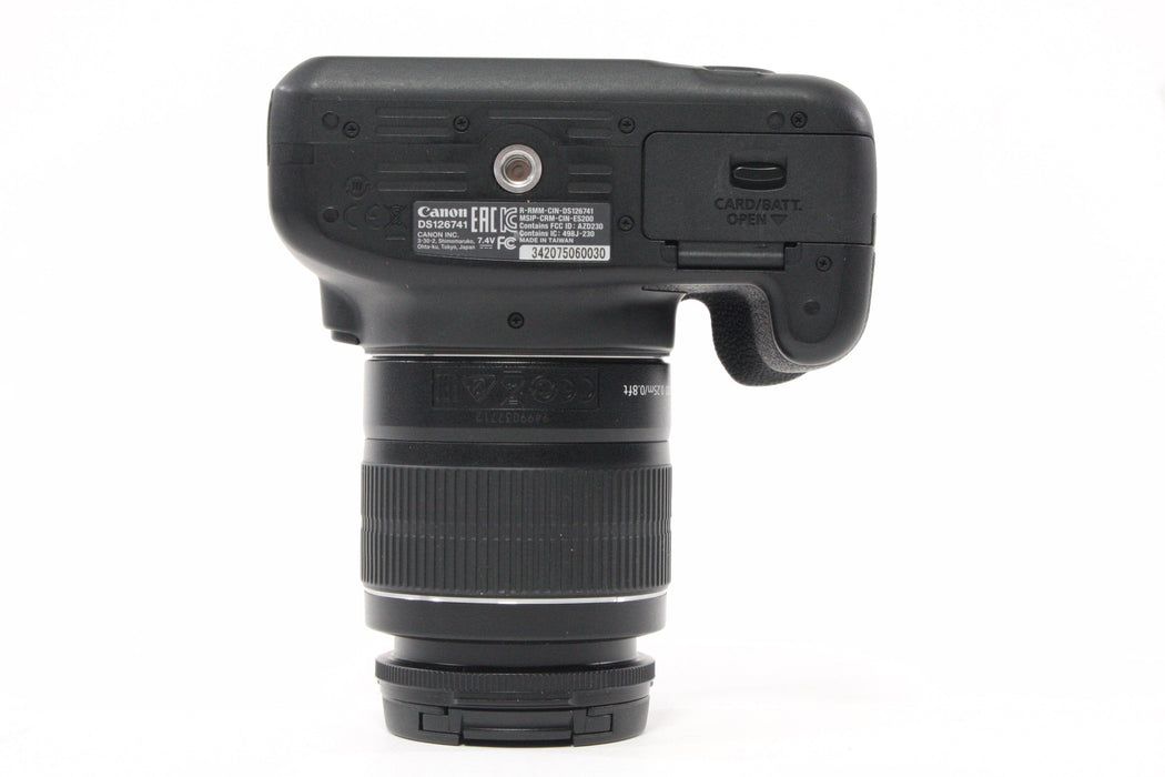Canon  Rebel T7 DSLR with 18-55mm  f/3.5-5.6 IS II Lens Shutter Count 5,582