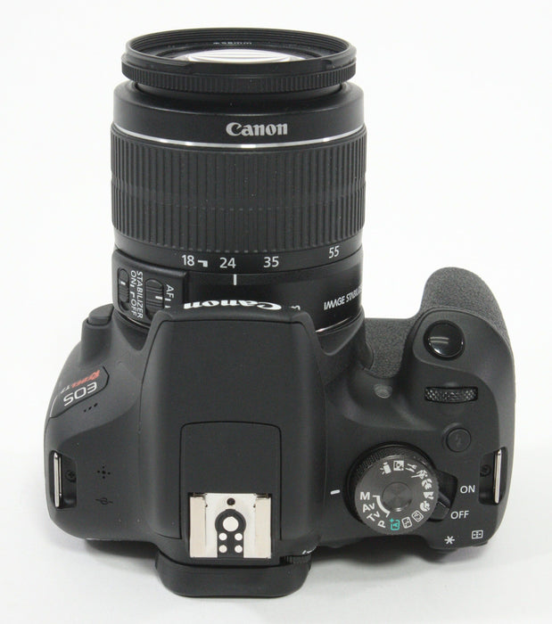 Canon Rebel T7 with 18-55mm f/3.5-5.6 IS II Lens - Shutter Count 2946