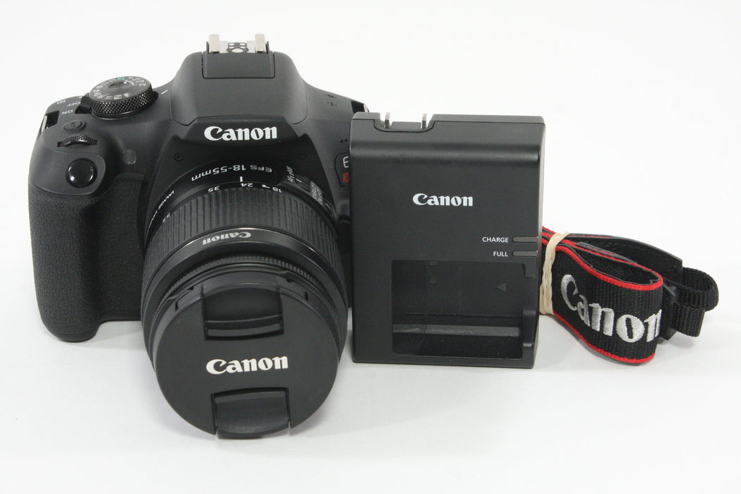 Canon Rebel T7 with 18-55mm f/3.5-5.6 IS II Lens - Shutter Count 2946