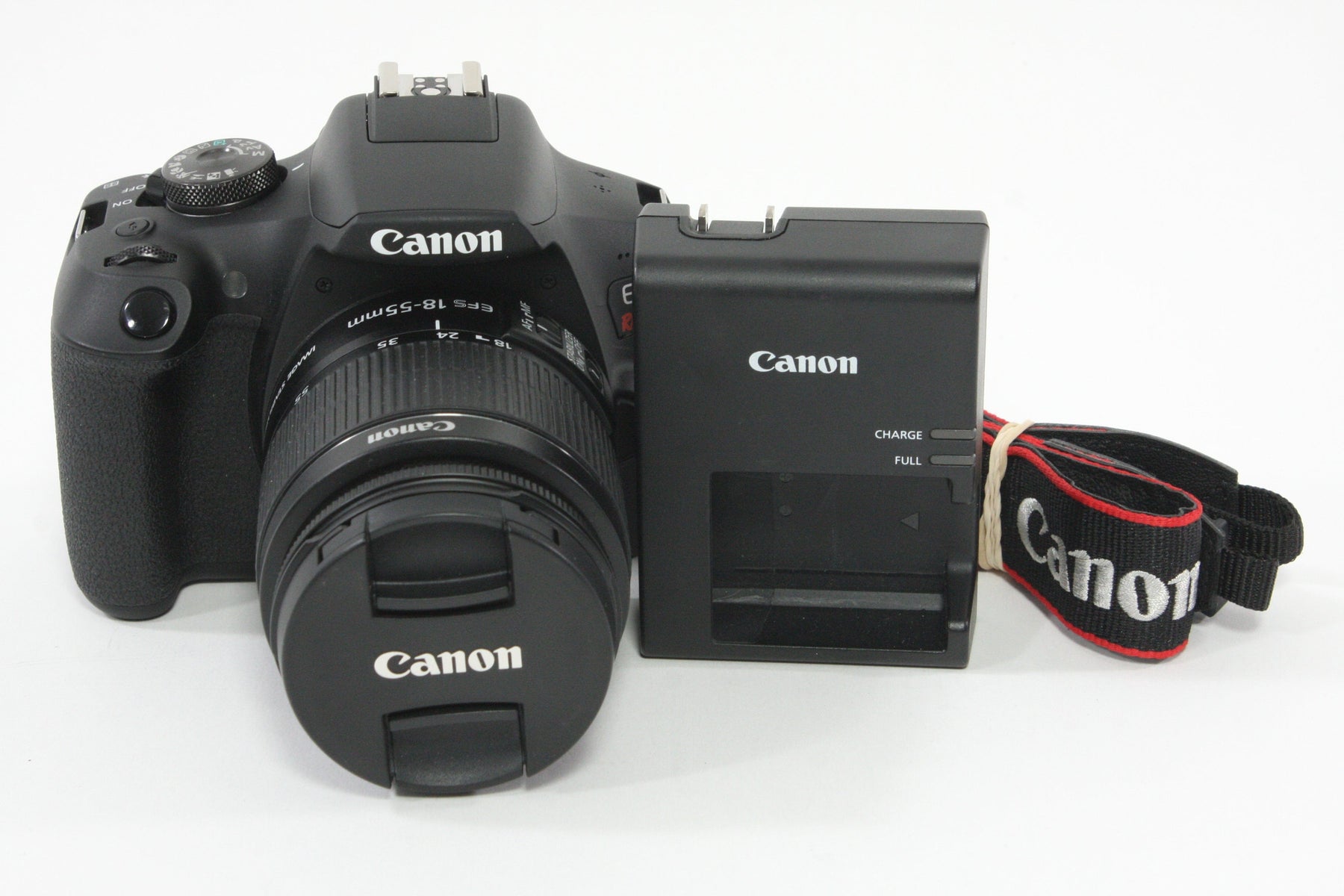 Canon Rebel T7 with 18-55mm f/3.5-5.6 IS II Lens - Shutter Count 2946