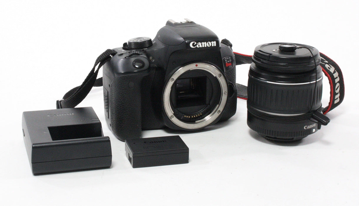 Canon Rebel T7i SC 91,554 w 18-55mm f/3.5-5.6 II