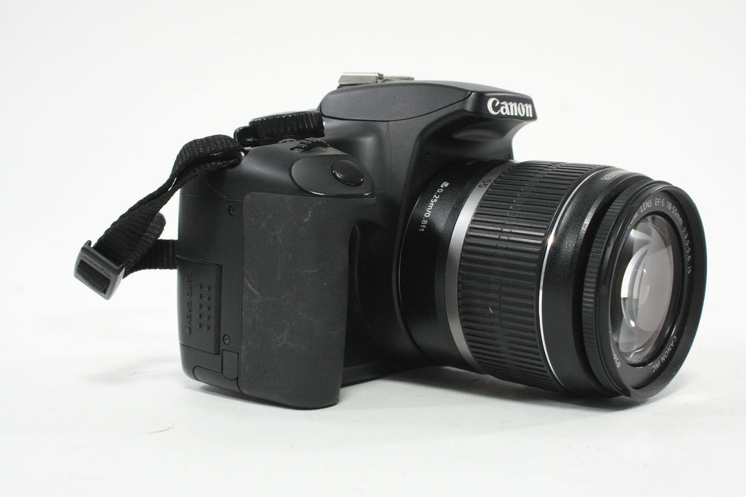 Canon Rebel XS DSLR with 18-55mm f/3.5-5.6 IS Lens and Shutter Count 7,684