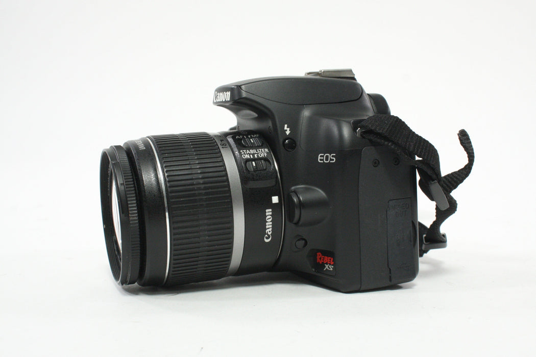 Canon Rebel XS DSLR with 18-55mm f/3.5-5.6 IS Lens and Shutter Count 7,684