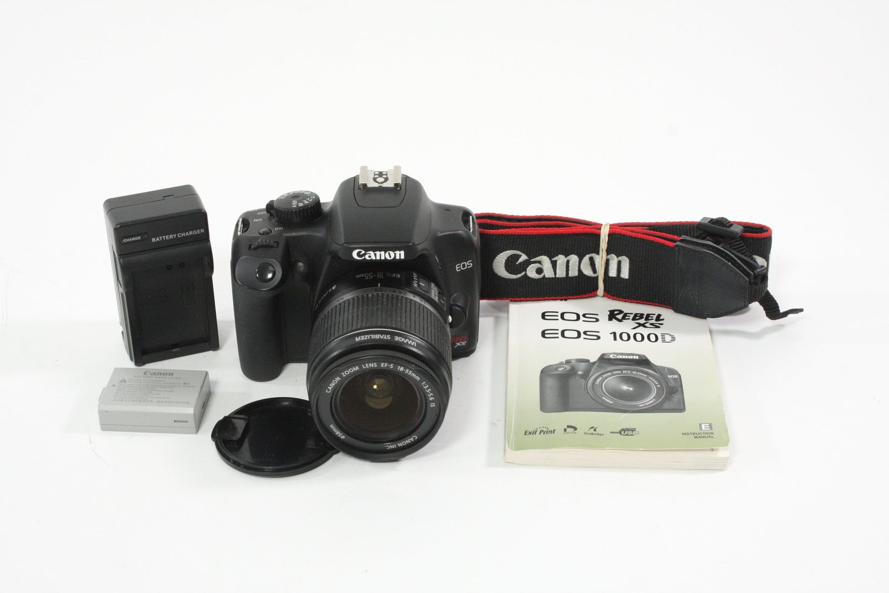 Canon Rebel XS w/ EF-S 18-55mm IS  - Shutter Count 1224