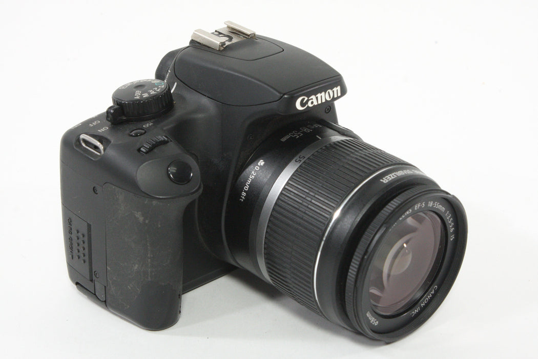 Canon Rebel XS with 18-55mm f/3.5-5.6 IS - Shutter Count 9374