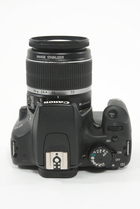 Canon Rebel XS with 18-55mm f/3.5-5.6 IS - Shutter Count 9374