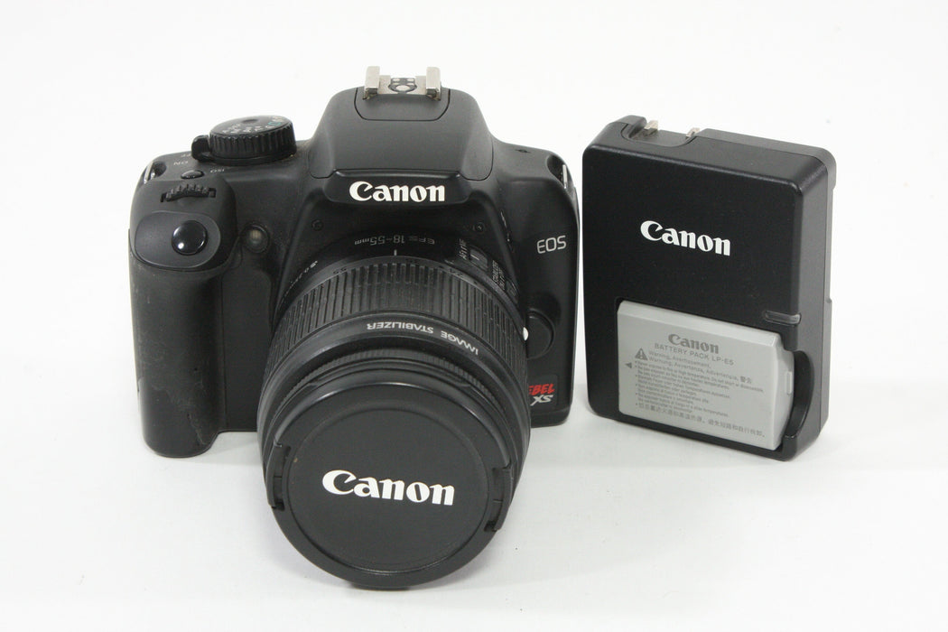 Canon Rebel XS with 18-55mm f/3.5-5.6 IS - Shutter Count 9374