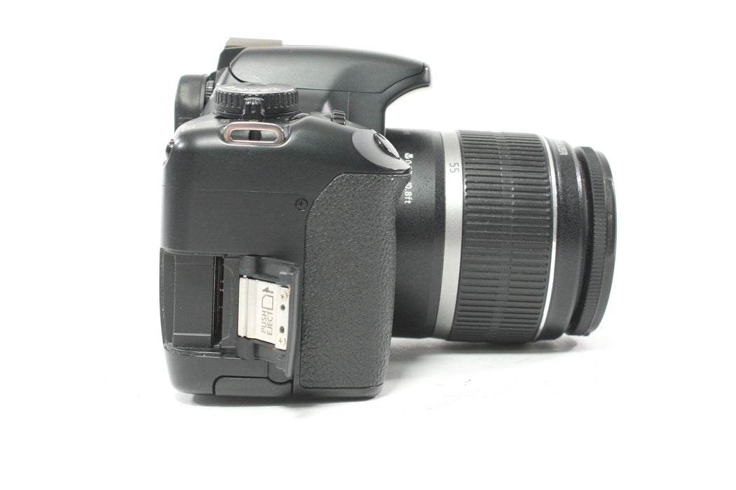 Canon Rebel XSi DSLR Camera with 18-55mm f/3.5-5.6 IS EF-S Lens Shutter Count 18,504