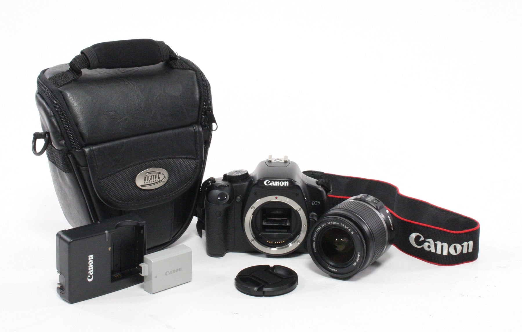 Canon Rebel XSi with 18-55mm f/3.5-5.6 IS Lens Shutter Count ONLY 403