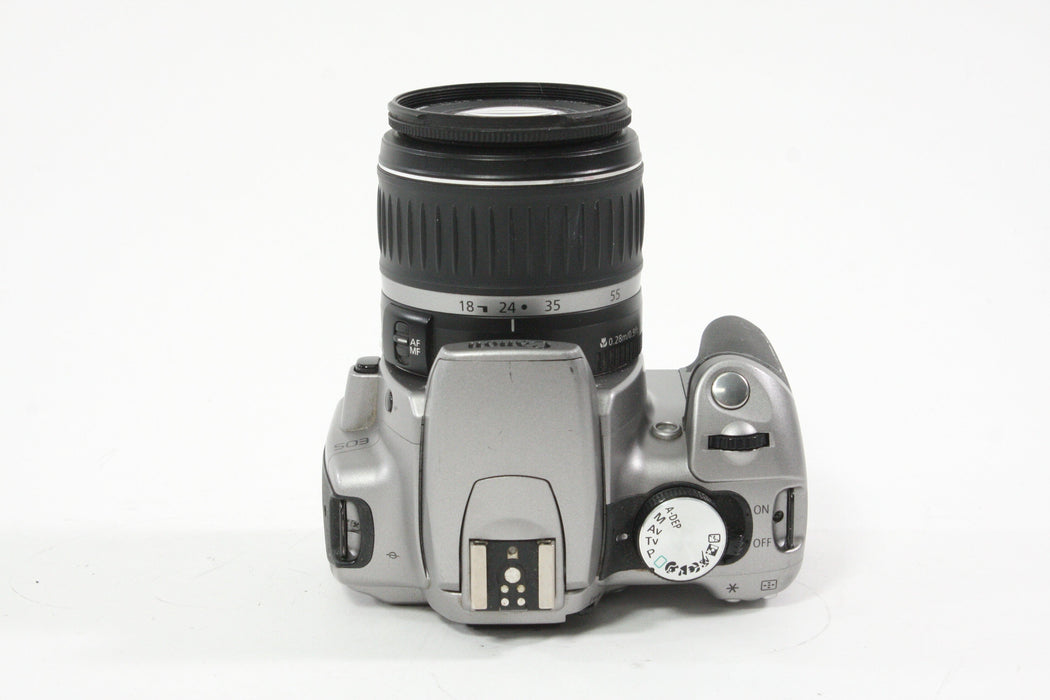 Canon Rebel XT w/ EF-S 18-55mmF3.5-5.6  II