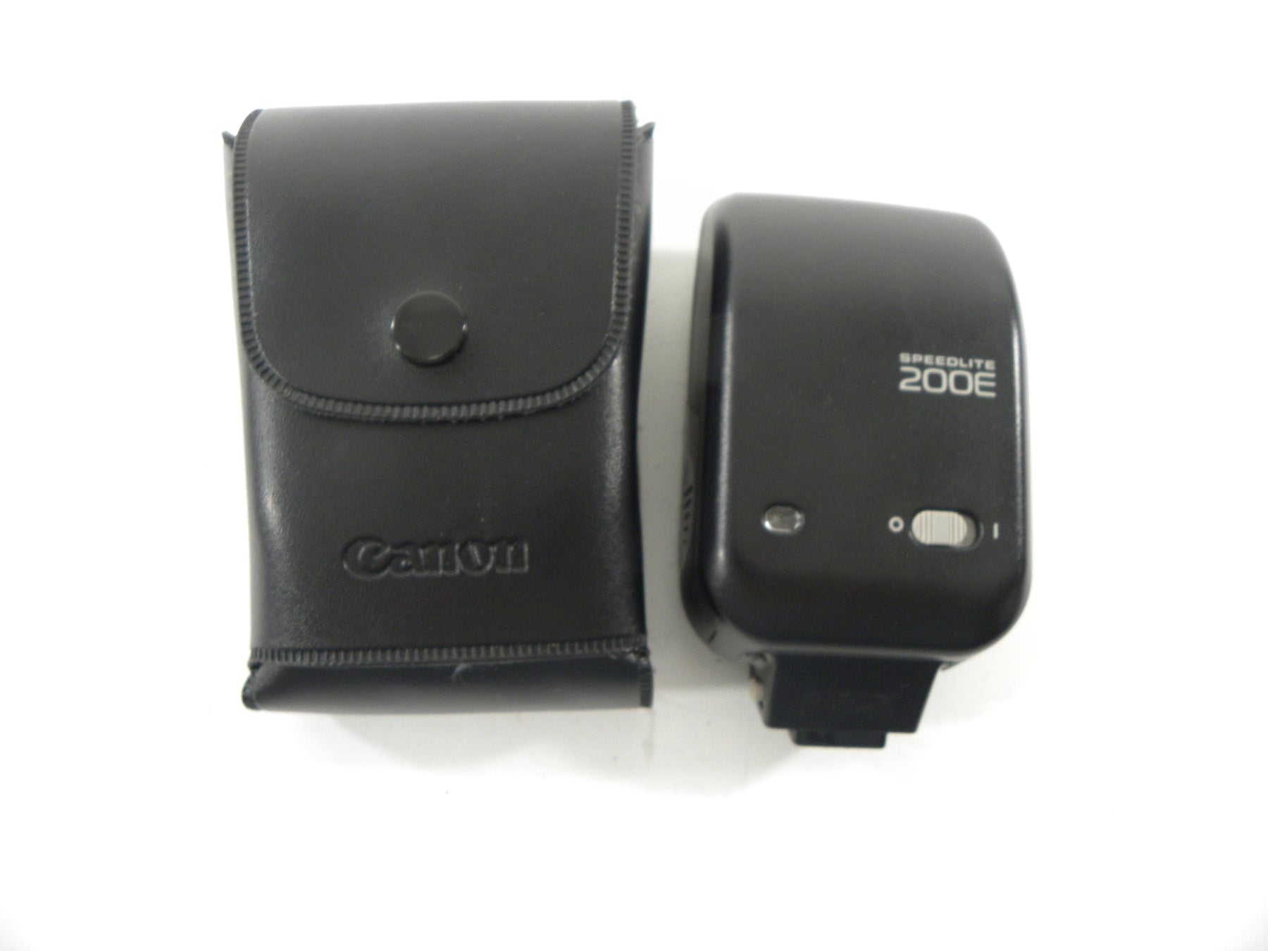 Canon Speedlite 200E in Case