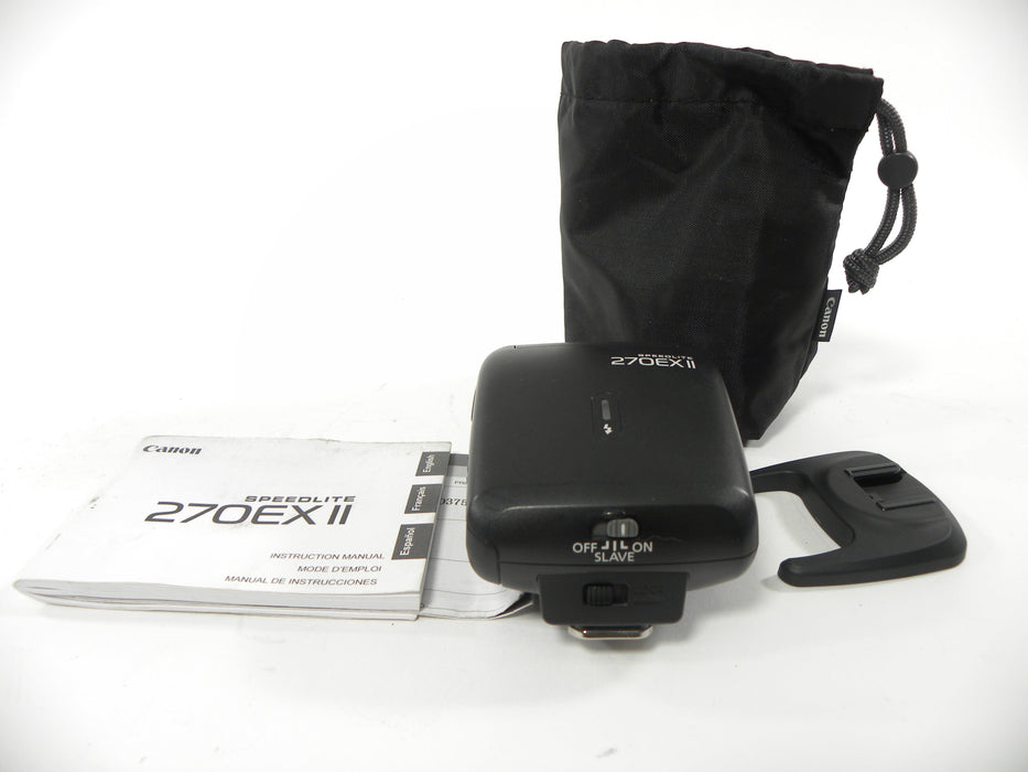 Canon Speedlite 270 EXII Shoe Mount Flash