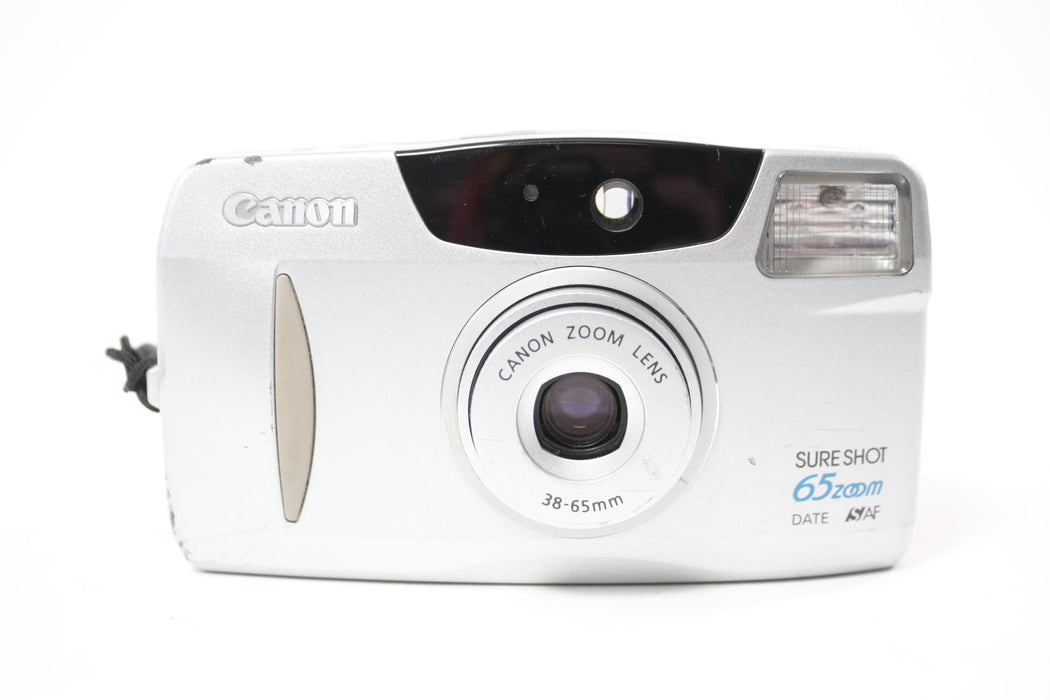 Canon Sure Shot 65 Zoom Quartz Date 35mm Point and Shoot Camera