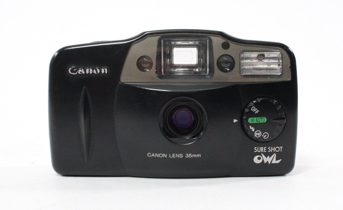 Canon Sure Shot OWL 35mm Point and Shoot Camera
