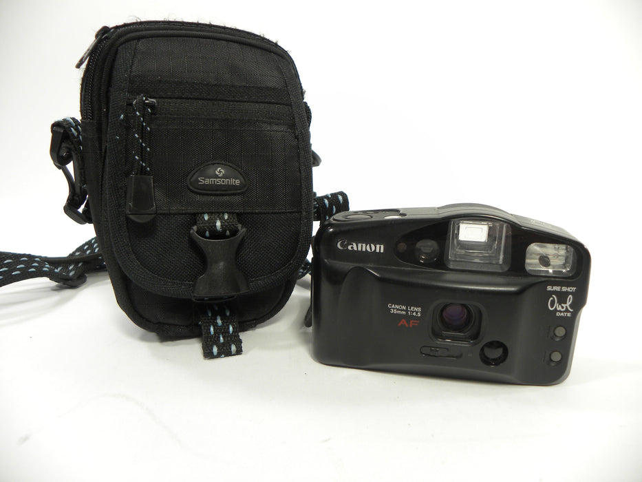 Canon Sure Shot Owl Date 35mm Camera