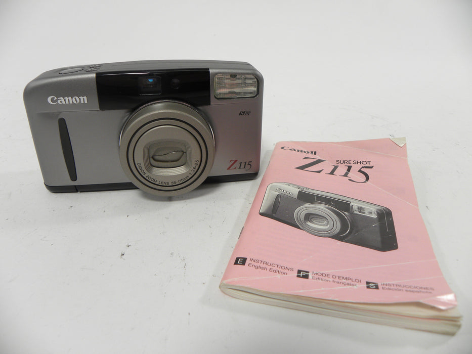 Canon Sure Shot Z115 35mm Camera