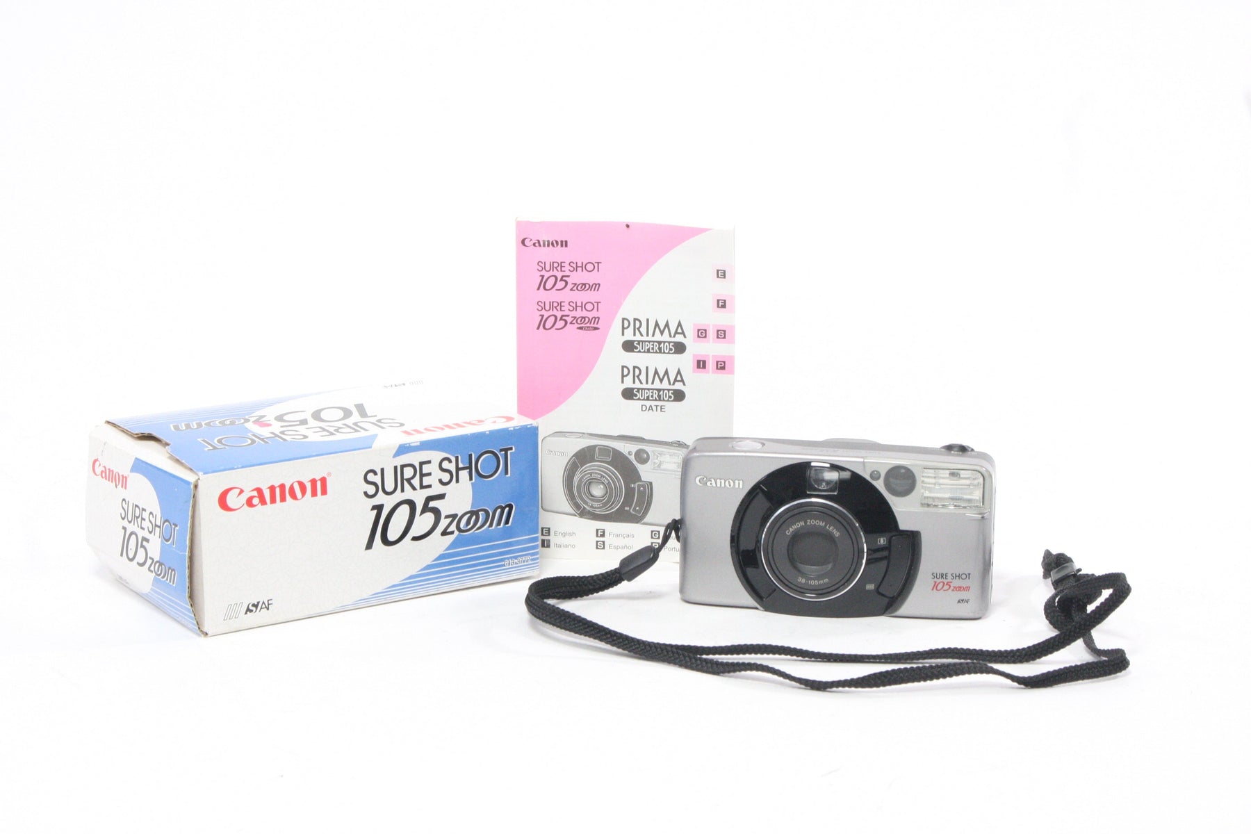 Canon SureShot 105Zoom 35mm Camera with 38-105mm Lens