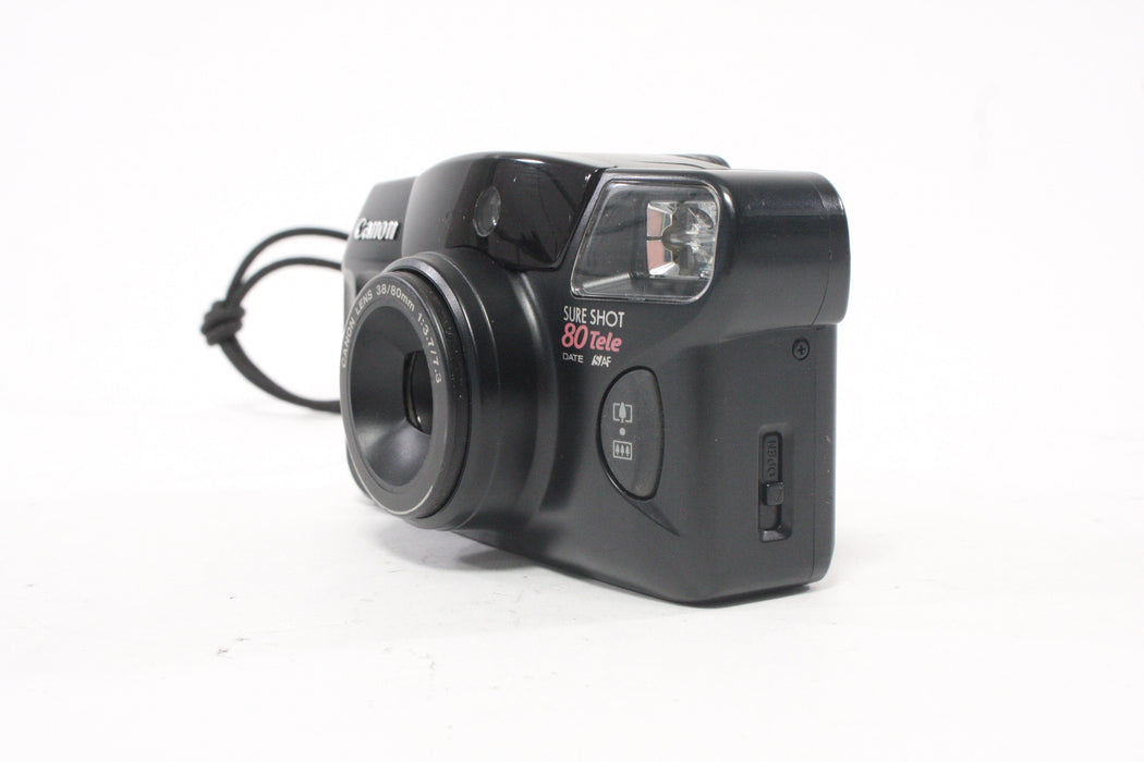 Canon Sureshot Tele 80 Date 35mm Camera