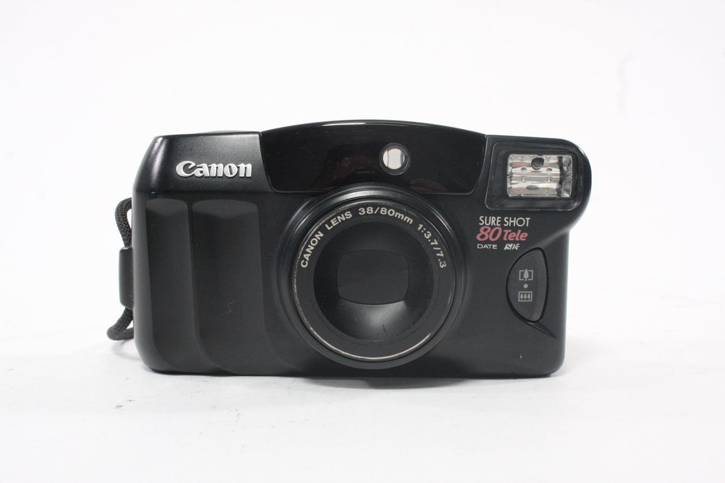 Canon Sureshot Tele 80 Date 35mm Camera