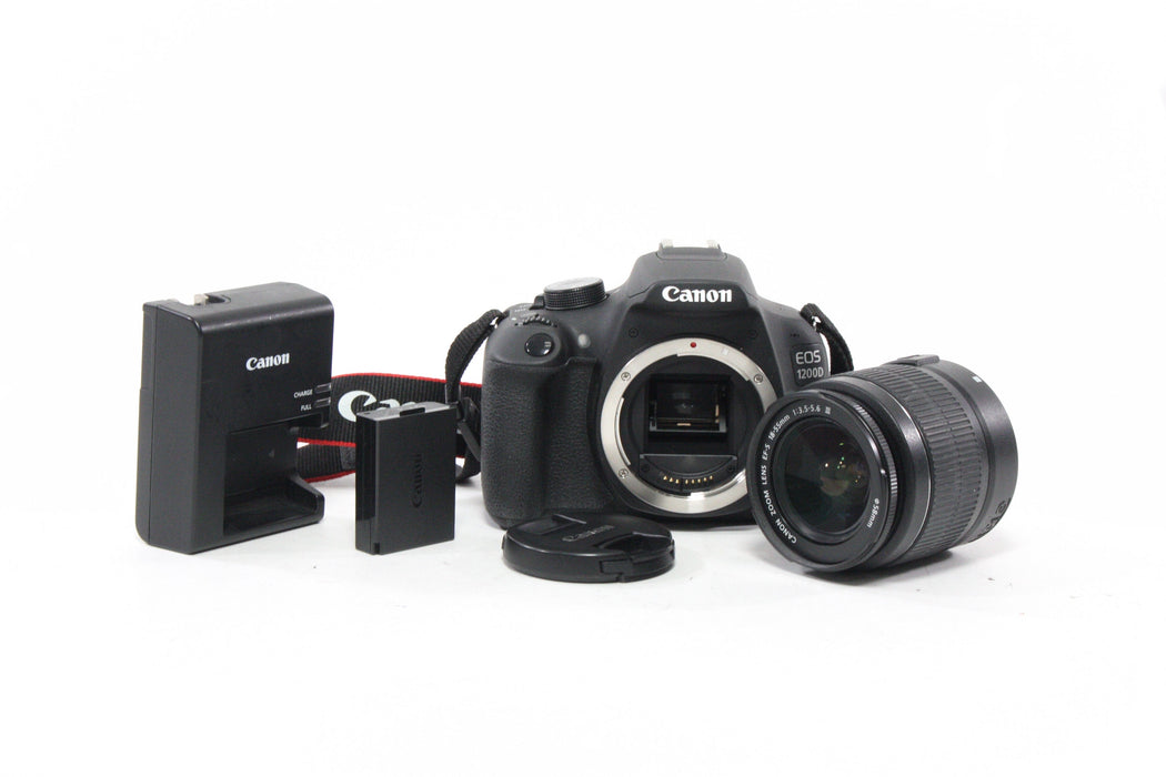 Canon T-5 1200D Digital SLR Camera with 18-55mm f/3.5-5.6 Lens