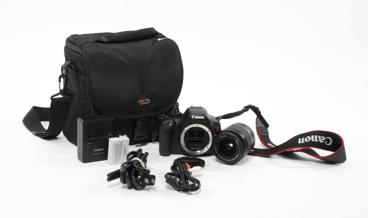 Canon T2i Digital SLR Camera with 18-55mm f/3.5-5.6 Lens Shutter Count 4,658