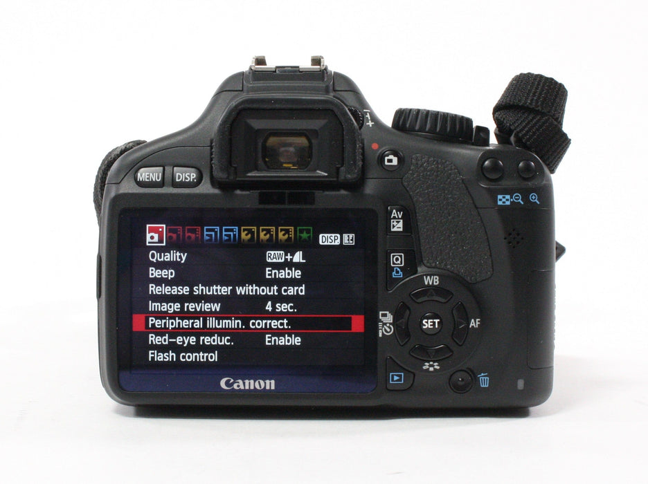 Canon T2i Digital SLR Camera with 18-55mm f/3.5-5.6 Lens Shutter Count 4,658