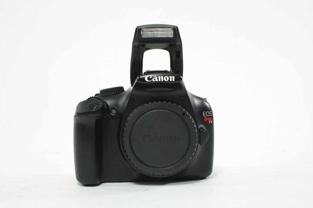 Canon T3 DSLR Camera Body with a Shudder Count of 21,570