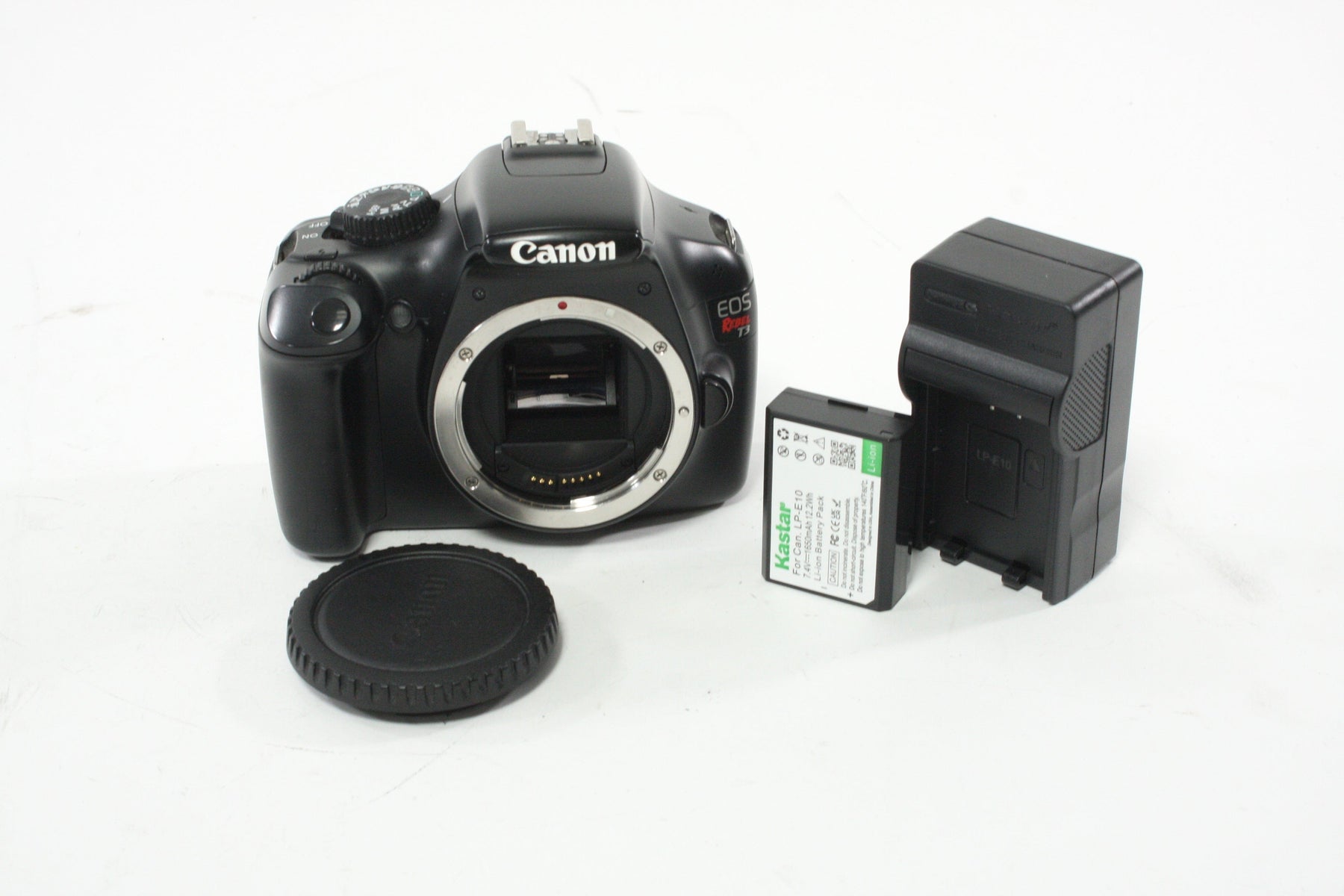 Canon T3 DSLR Camera Body with a Shutter Count of 56,376