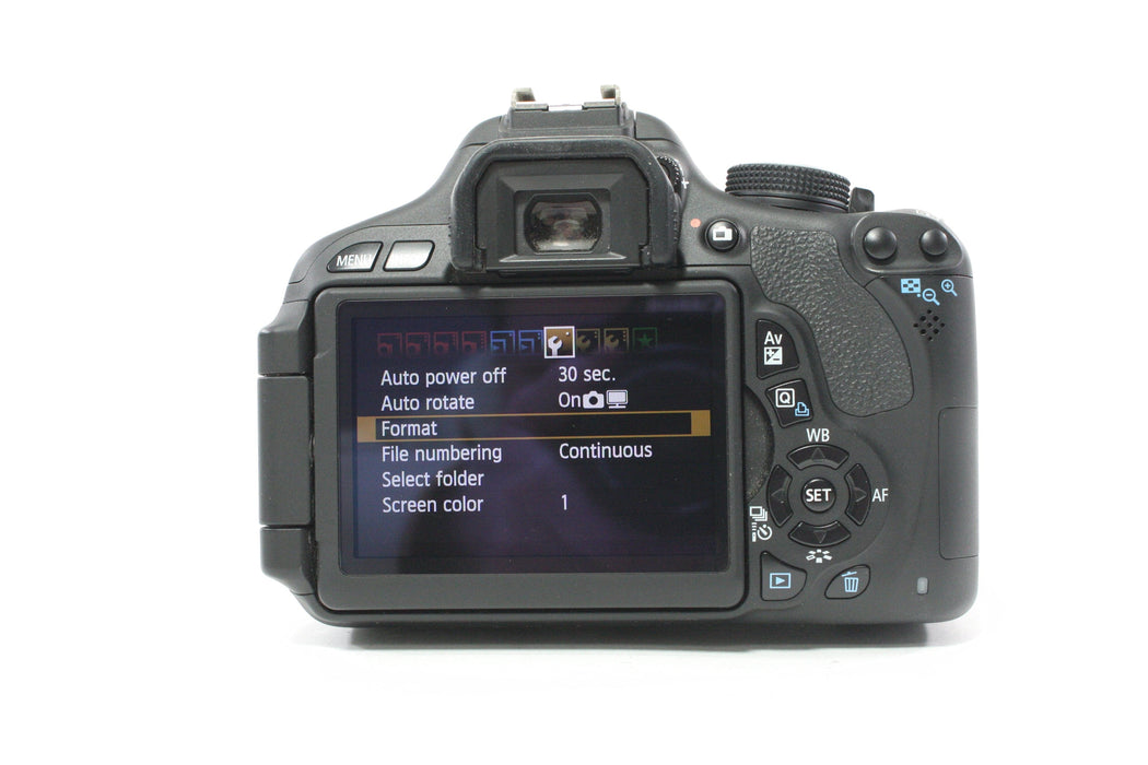 Canon T3i DSLR Camera with 18-55mm f/3.5-5.6 IS II Lens