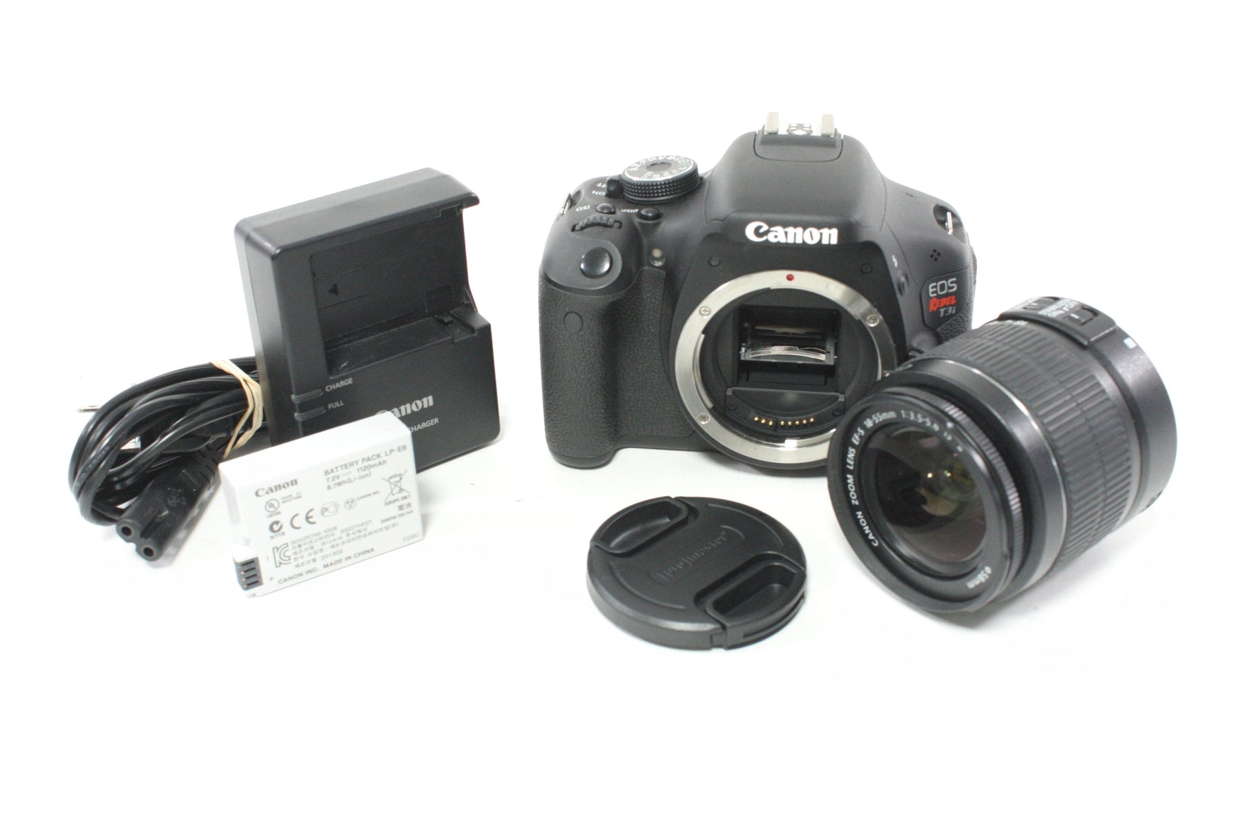 Canon T3i DSLR Camera with 18-55mm f/3.5-5.6 IS II Lens
