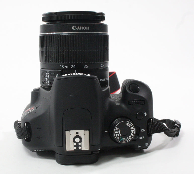 Canon T5 Digital Camera with 18-55mm f/3.5-5.6 Lens Shutter Count 5,149