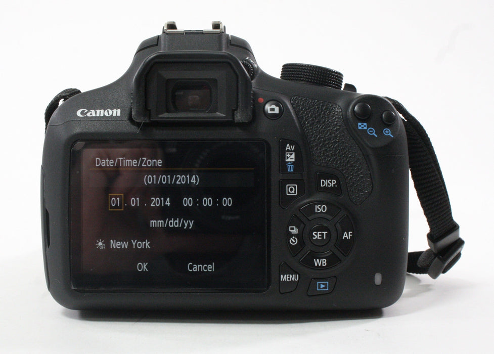 Canon T5 Digital Camera with 18-55mm f/3.5-5.6 Lens Shutter Count 5,149