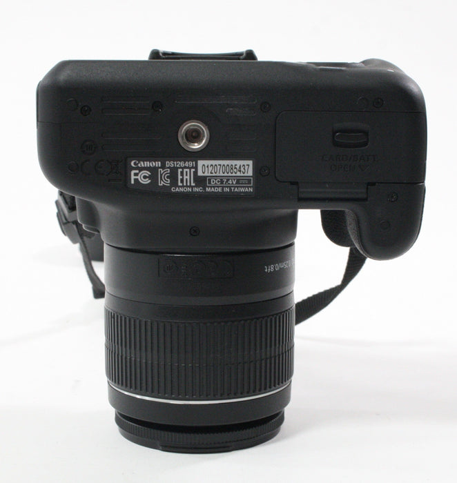 Canon T5 Digital Camera with 18-55mm f/3.5-5.6 Lens Shutter Count 5,149