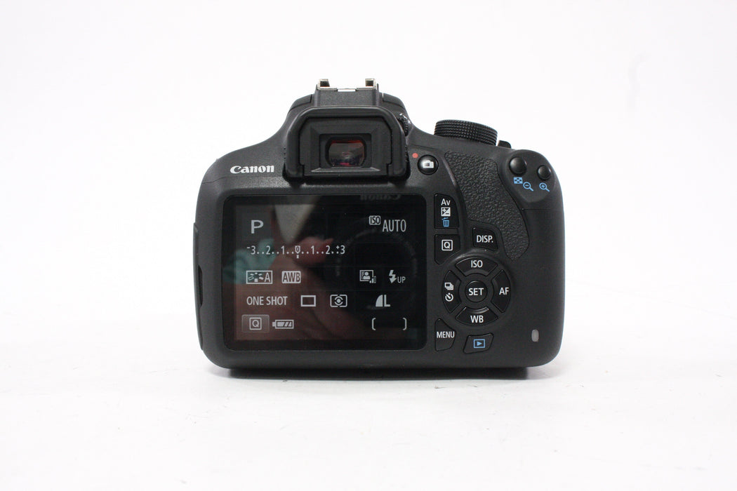 Canon T5 DSLR Camera Body with 18-55mm f/3.5-5.6 IS II Lens with Shutter Count ONLY 558