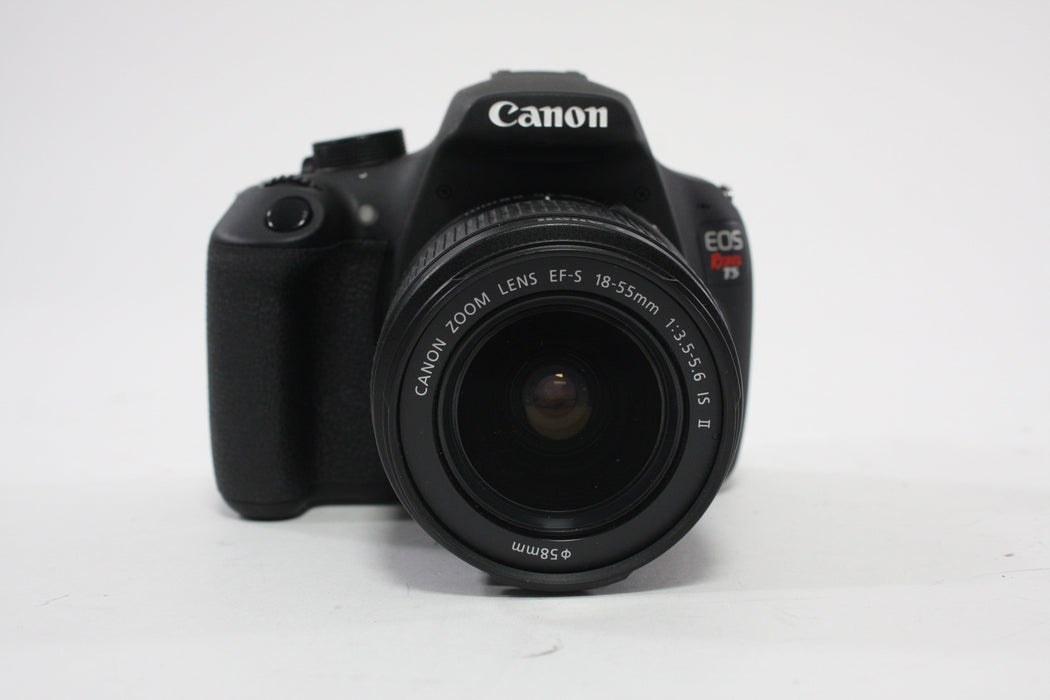 Canon T5 DSLR with 18-55mm f/3.5-5.6 IS II Lens and Shutter Count 23,649
