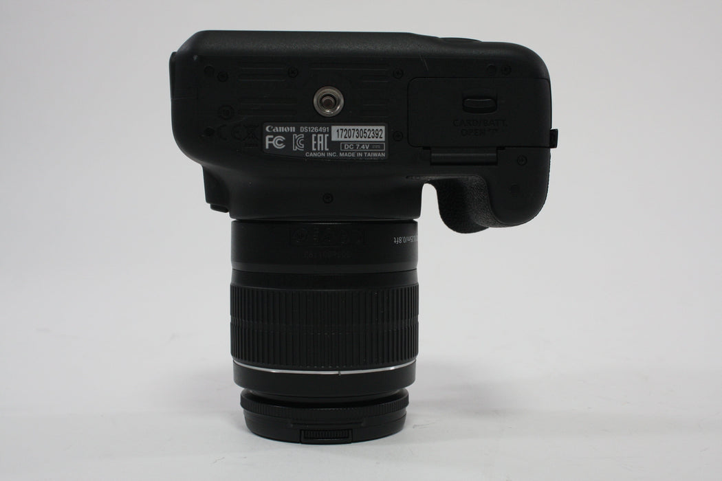 Canon T5 DSLR with 18-55mm f/3.5-5.6 IS II Lens and Shutter Count 23,649