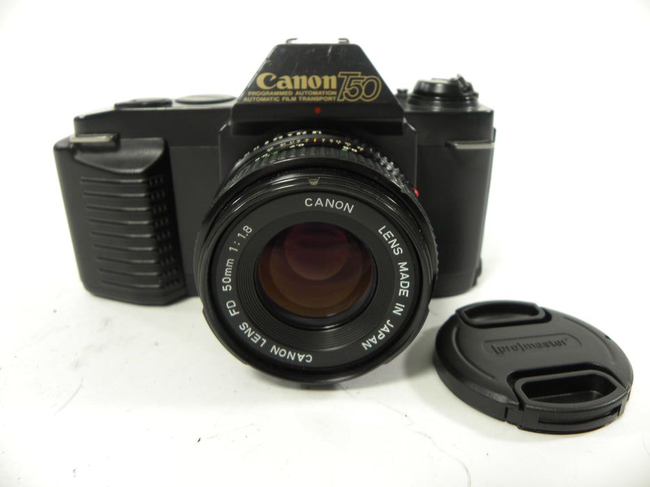 Canon T50 35mm SLR w/FD 50mm f1.8