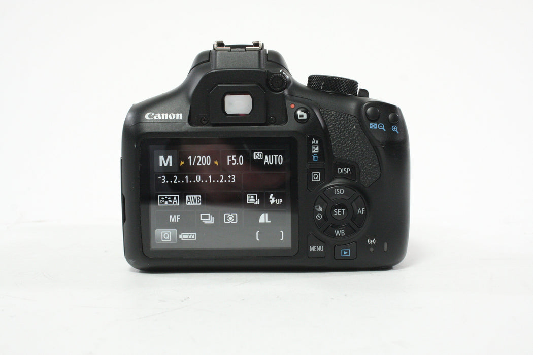 Canon T6 DSLR Camera with 18-55mm f/3.5-5.6 IS II Lens with Shutter Count 8,616
