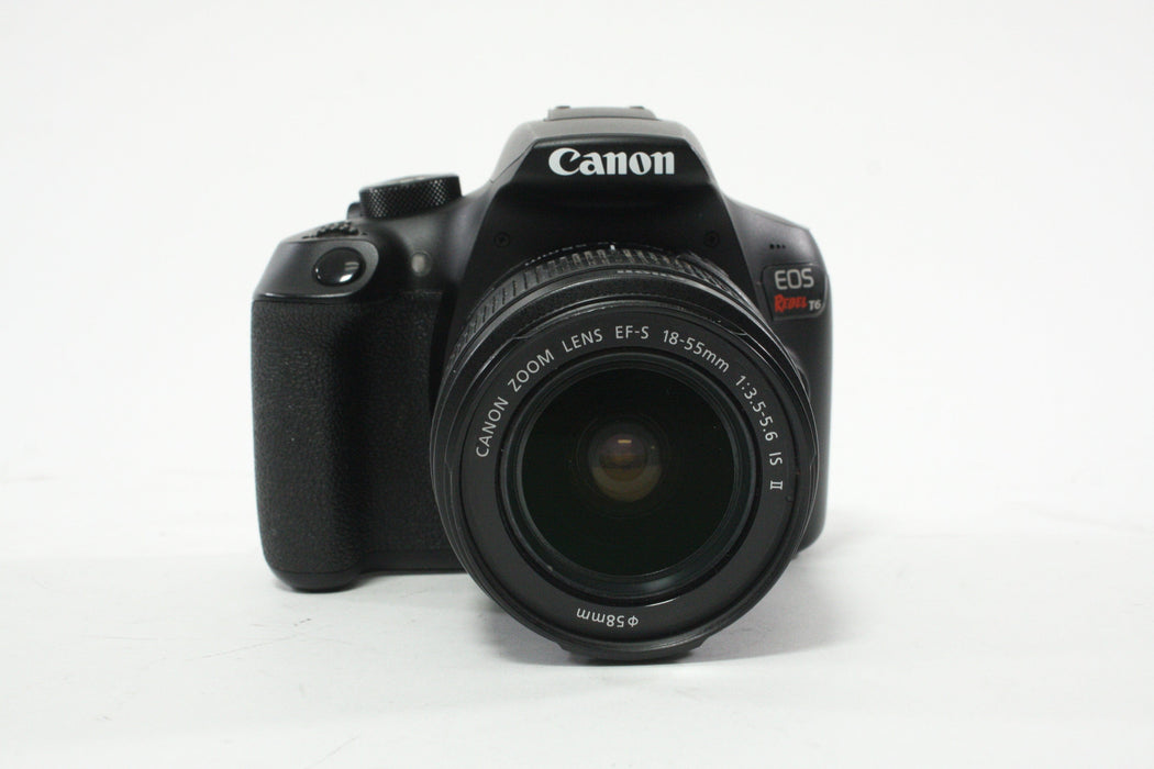 Canon T6 DSLR Camera with 18-55mm f/3.5-5.6 IS II Lens with Shutter Count 8,616