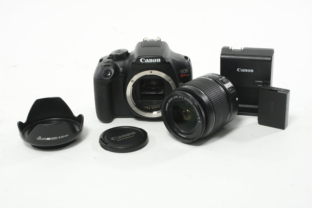 Canon T6 DSLR Camera with 18-55mm f/3.5-5.6 IS II Lens with Shutter Count 8,616