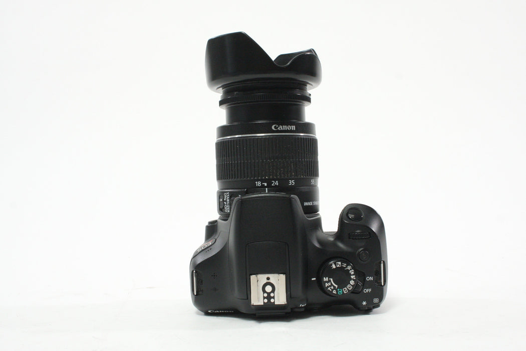 Canon T6 DSLR Camera with 18-55mm f/3.5-5.6 IS II Lens with Shutter Count 8,616