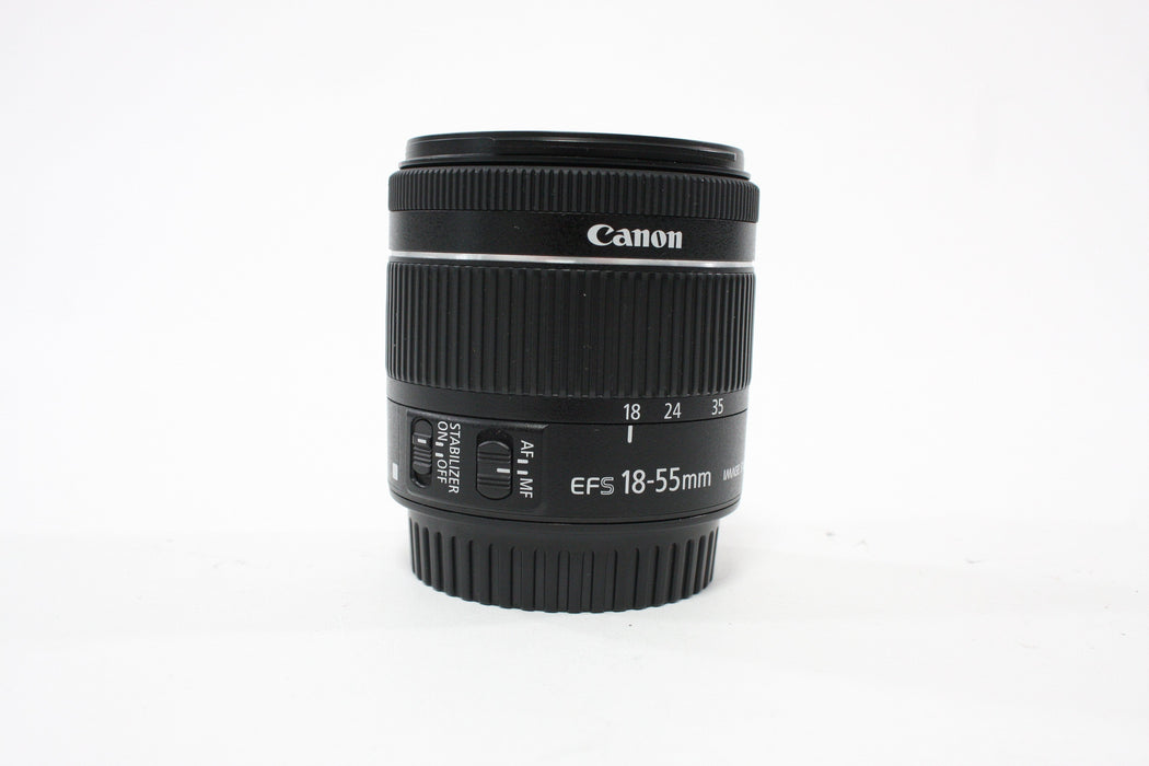 Canon T7i Digital SLR Camera Body with 18-55mm f/4-5.6 IS STM Lens with Shutter Count 53,460